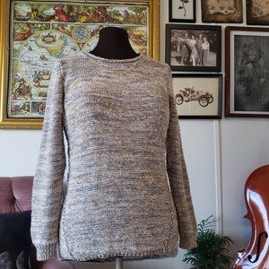 Cleo Gold Chain Knit Sweater